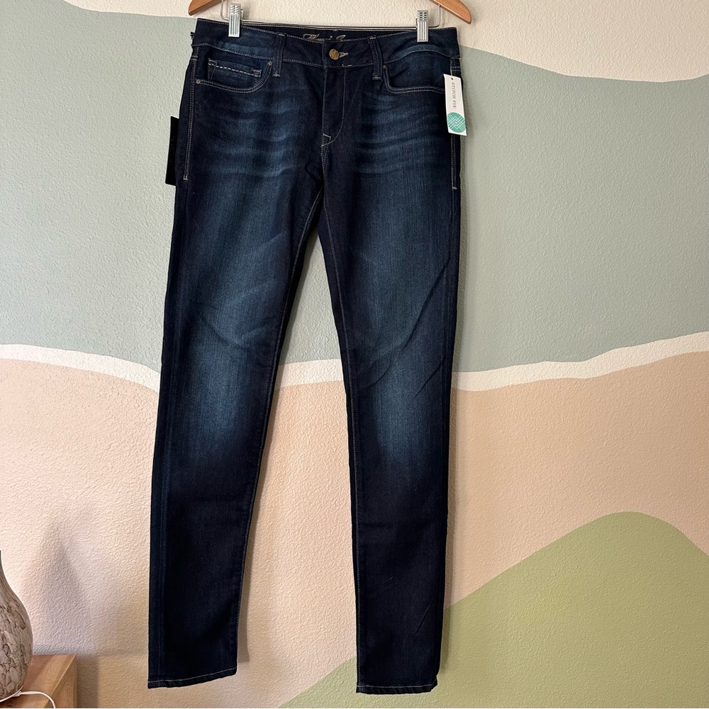 Mavi Jeans Adriana Mid-Rise Super Skinny